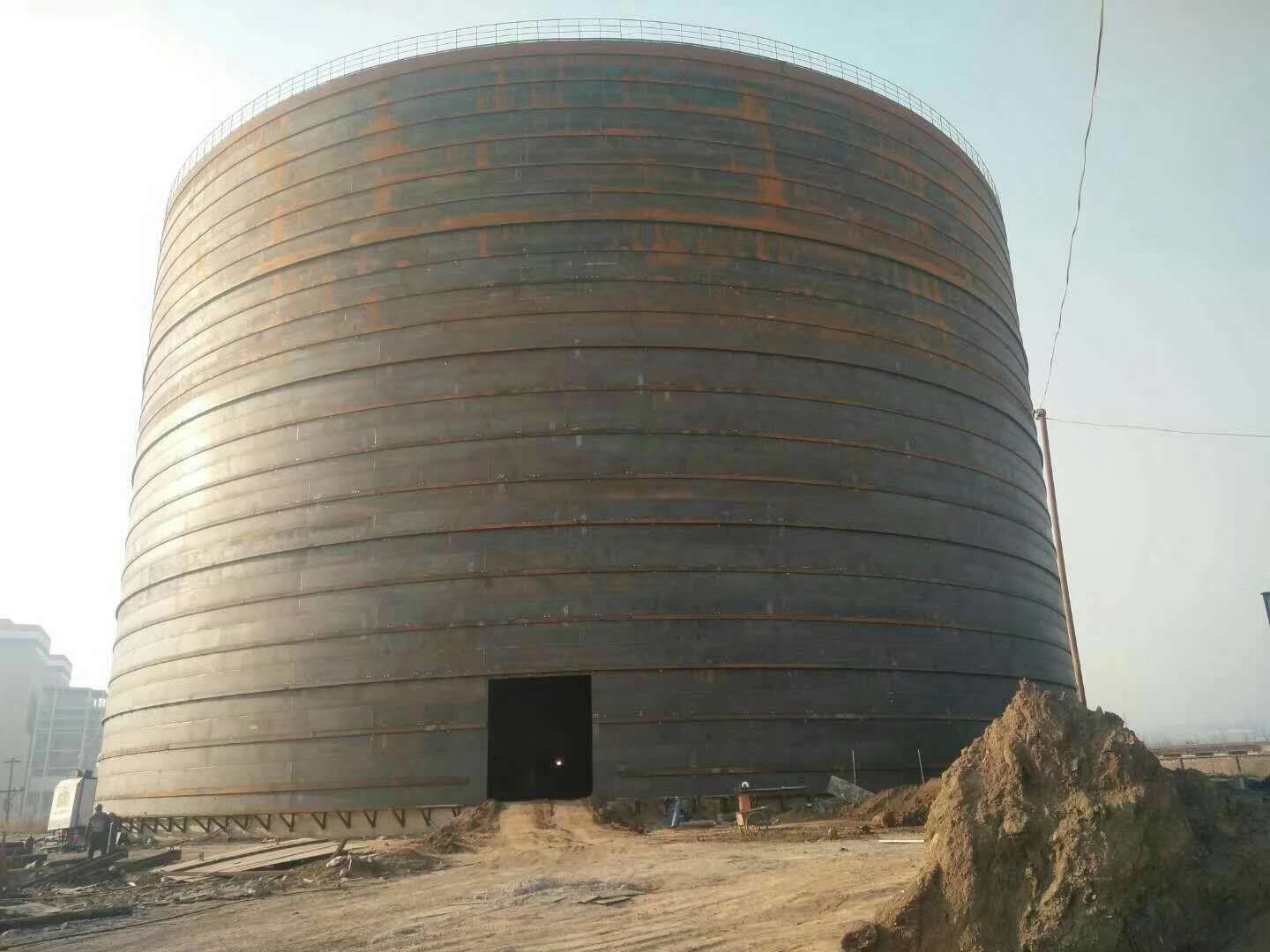 青原承建大型钢板库的好处及原理