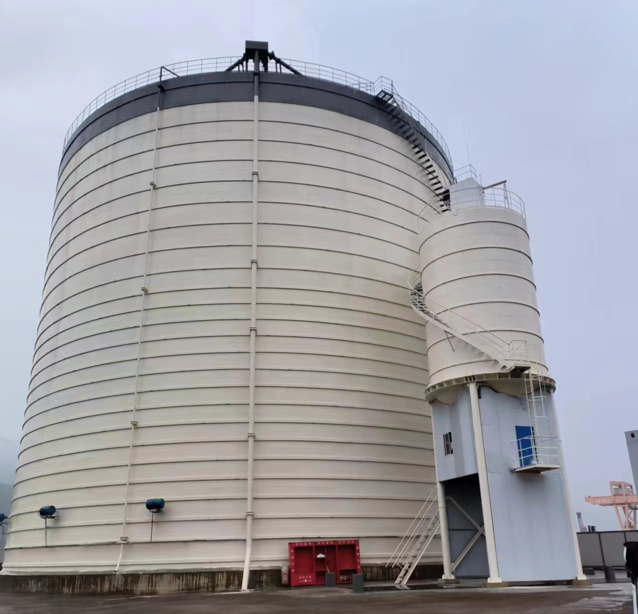 青原10万吨水泥钢板库